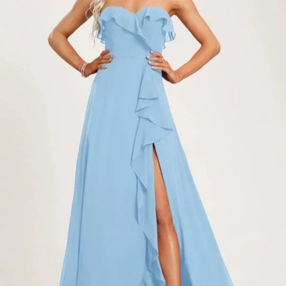 green emerald velvet dress J&J Fashion USA 3007 Embellished Long A-Line Formal Dress Aqua Aqua / 16 main image 1